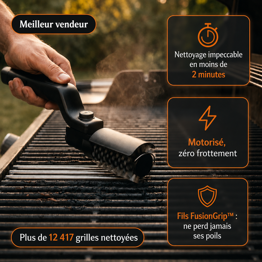GrateX - Pour un BBQ propre sans l'effort